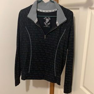 Pink quarter zip size medium